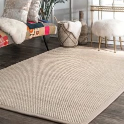 NuLOOM Natural Elaine Rug Jute