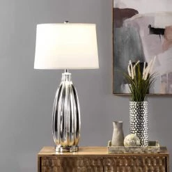 NuLOOM Merrick 27" Glass Table Lamp New Arrivals