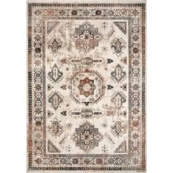 NuLOOM Carolina Fading Tribal Medallion Fringe Area Rug New Arrivals