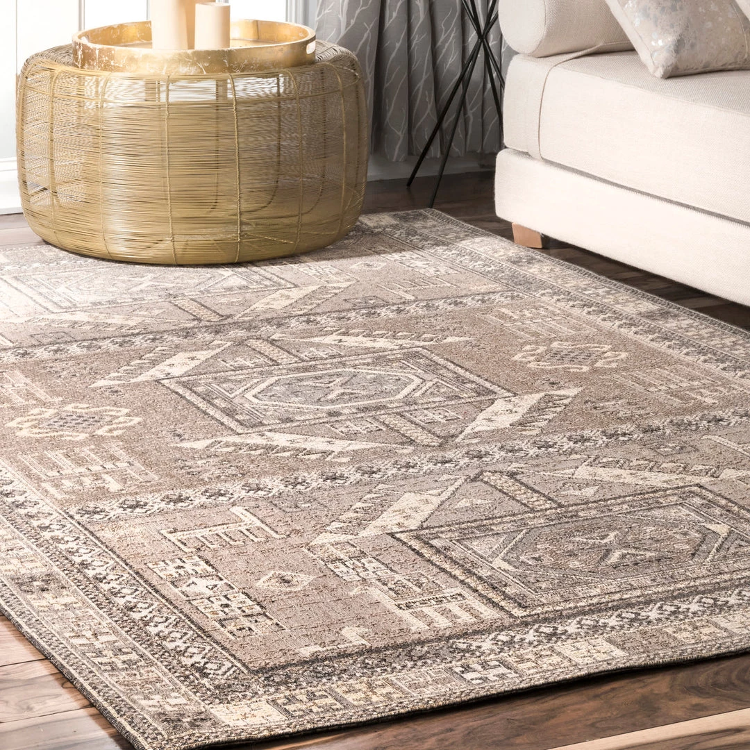 NuLOOM New Arrivals Transitional Aztec Sahiry Area Rug 2 NuLOOM New Arrivals Transitional Aztec Sahiry Area Rug