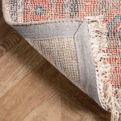 NuLOOM Lottie Floral Medallion Tassel Area Rug New Arrivals