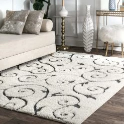 NuLOOM Contemporary Machine Made Maisha Area Rug