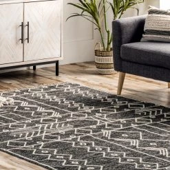 NuLOOM Cassie Cotton Flatweave Tribal Tassel Area Rug New Arrivals