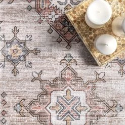 NuLOOM Finley Machine Washable Vintage Distressed Area Rug New Arrivals 55 NuLOOM Finley Machine Washable Vintage Distressed Area Rug New Arrivals