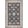 NuLOOM New Arrivals Mollie Machine Washable Traditional Border Area Rug