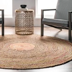 NuLOOM Braided Draya Jute Area Rug