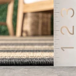 NuLOOM Montana Striped Indoor/Outdoor Area Rug New Arrivals