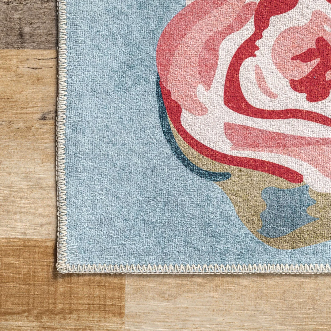 NuLOOM Lauryn Machine Washable Floral Area Rug 5 NuLOOM Lauryn Machine Washable Floral Area Rug
