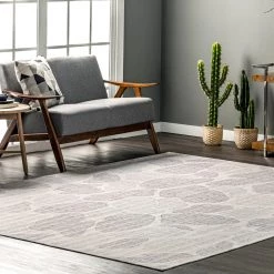 NuLOOM New Arrivals Jenna Washable Pebble Area Rug