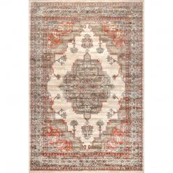 NuLOOM Talulla Faded Medallion Area Rug
