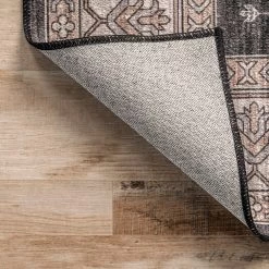 NuLOOM New Arrivals Mollie Machine Washable Traditional Border Area Rug 15 NuLOOM New Arrivals Mollie Machine Washable Traditional Border Area Rug