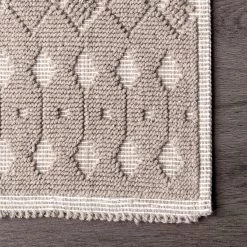 NuLOOM Blaise Modern Diamonds Bath Mat Small