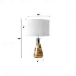 NuLOOM Douglas 22" Wood Table Lamp 7 NuLOOM Douglas 22