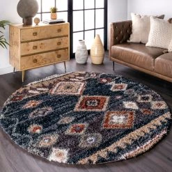 NuLOOM Southwestern Rosemarie Moroccan Tassel Shag Area Rug New Arrivals