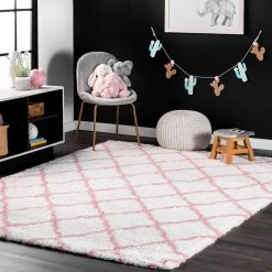NuLOOM Nelda Trellis Kids Shag