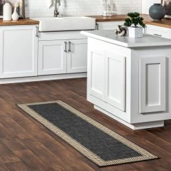 NuLOOM Asha Simple Border Indoor/Outdoor Area Rug New Arrivals 42 NuLOOM Asha Simple Border Indoor/Outdoor Area Rug New Arrivals