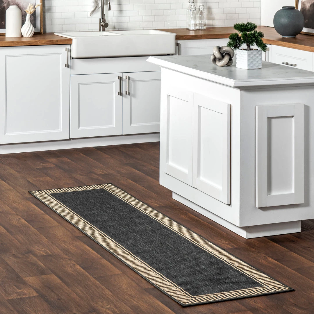 NuLOOM Asha Simple Border Indoor/Outdoor Area Rug New Arrivals 10 NuLOOM Asha Simple Border Indoor/Outdoor Area Rug New Arrivals