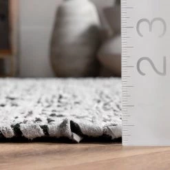 NuLOOM New Arrivals Hartford Leather Moroccan Flatweave