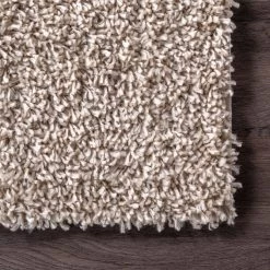 NuLOOM Kara Solid Shag Area Rug Shags