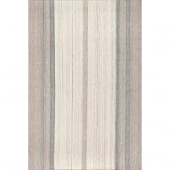 NuLOOM Jilly Handmade Wool And Cotton Flatweave Coastal Striped Area Rug New Arrivals