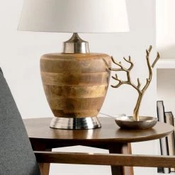 NuLOOM Blaine 21" Wood Table Lamp New Arrivals 12 NuLOOM Blaine 21