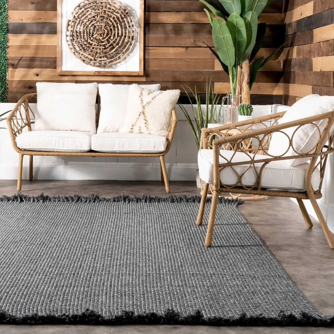 NuLOOM New Arrivals Braided Courtney Tassel Indoor/Outdoor Area Rug 18 NuLOOM New Arrivals Braided Courtney Tassel Indoor/Outdoor Area Rug