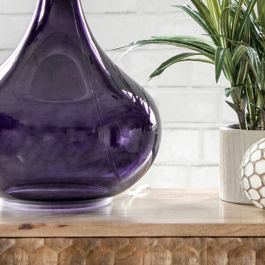 NuLOOM Farrell 26" Glass Table Lamp 11 NuLOOM Farrell 26" Glass Table Lamp