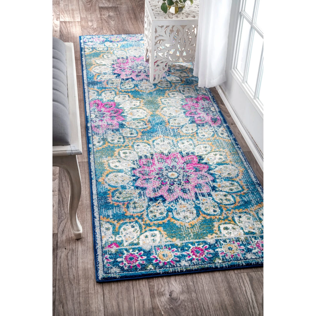 NuLOOM New Arrivals Vintage Floral Kiyoko Area Rug 5 NuLOOM New Arrivals Vintage Floral Kiyoko Area Rug