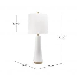 NuLOOM New Arrivals Fayette 30" Ceramic Table Lamp 11 NuLOOM New Arrivals Fayette 30