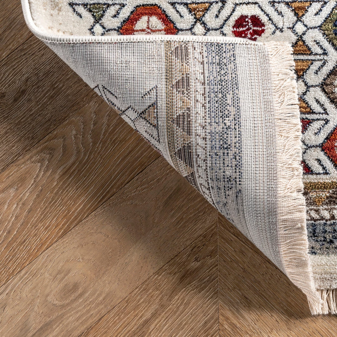 NuLOOM Posie Geometric Stripe Fringe Area Rug 7 NuLOOM Posie Geometric Stripe Fringe Area Rug