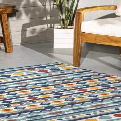 NuLOOM Bea Geometric Bohemian Indoor/Outdoor Area Rug