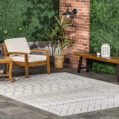 NuLOOM Kate Geometric Trellis Area Rug