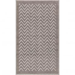 NuLOOM Lyle Textured Chevron Bath Mat