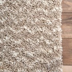 NuLOOM New Arrivals Cuellar Chevron Shaggy Area Rug 44 NuLOOM New Arrivals Cuellar Chevron Shaggy Area Rug