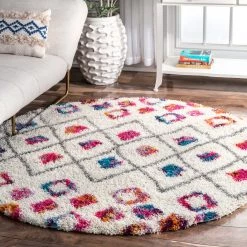 NuLOOM Tatyana Moroccan Diamond Trellis Shaggy New Arrivals