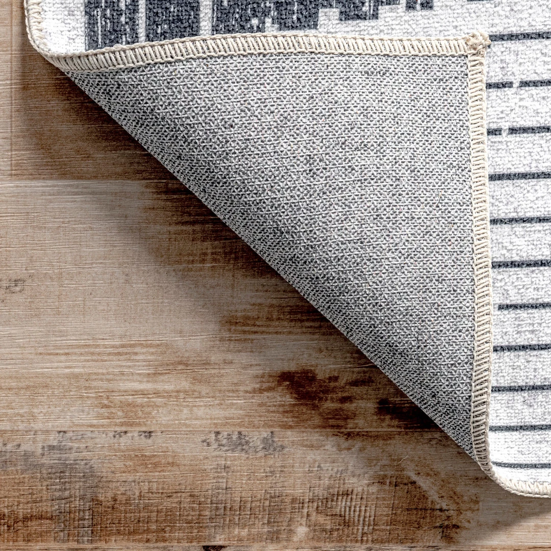 NuLOOM New Arrivals Chelsea Machine Washable Modern Abstract Line Area Rug 7 NuLOOM New Arrivals Chelsea Machine Washable Modern Abstract Line Area Rug