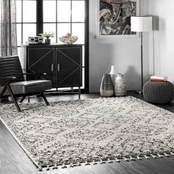 NuLOOM Best Sellers Vasiliki Moroccan Tribal Tassel Area Rug