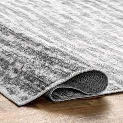 NuLOOM Avelina Abstract Stripes Machine Washable Area Rug