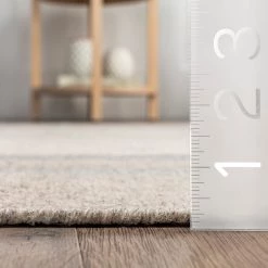 NuLOOM Jilly Handmade Wool And Cotton Flatweave Coastal Striped Area Rug New Arrivals