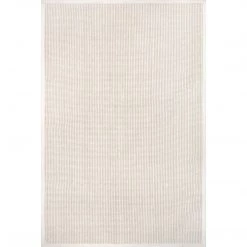 NuLOOM New Arrivals Jute And Wool Striped Area Rug