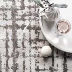 NuLOOM Annie Modern Crosshatch Abstract Area Rug