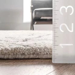 NuLOOM Kassie Dual Diamonds Hand Knotted Wool Area Rug New Arrivals