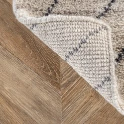 NuLOOM Tia Diamond Hand Knotted Wool Area Rug