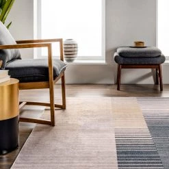 NuLOOM Pia Washable Striped Area Rug New Arrivals