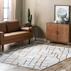 NuLOOM New Arrivals Emmalyn Abstract Maze Area Rug