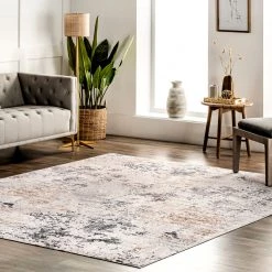 NuLOOM New Arrivals Danae Abstract Machine Washable Area Rug