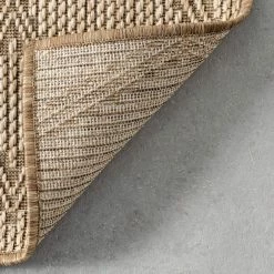 NuLOOM New Arrivals Latia Double Diamond Indoor/Outdoor Area Rug