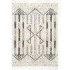 NuLOOM Janna Geometric Striped Tassel Rug