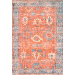 NuLOOM Tracey Printed Tribal Legacy Flatweave