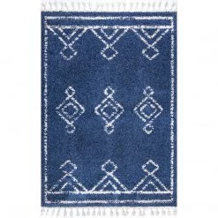 NuLOOM Mackie Moroccan Diamond Tassel Area Rug New Arrivals